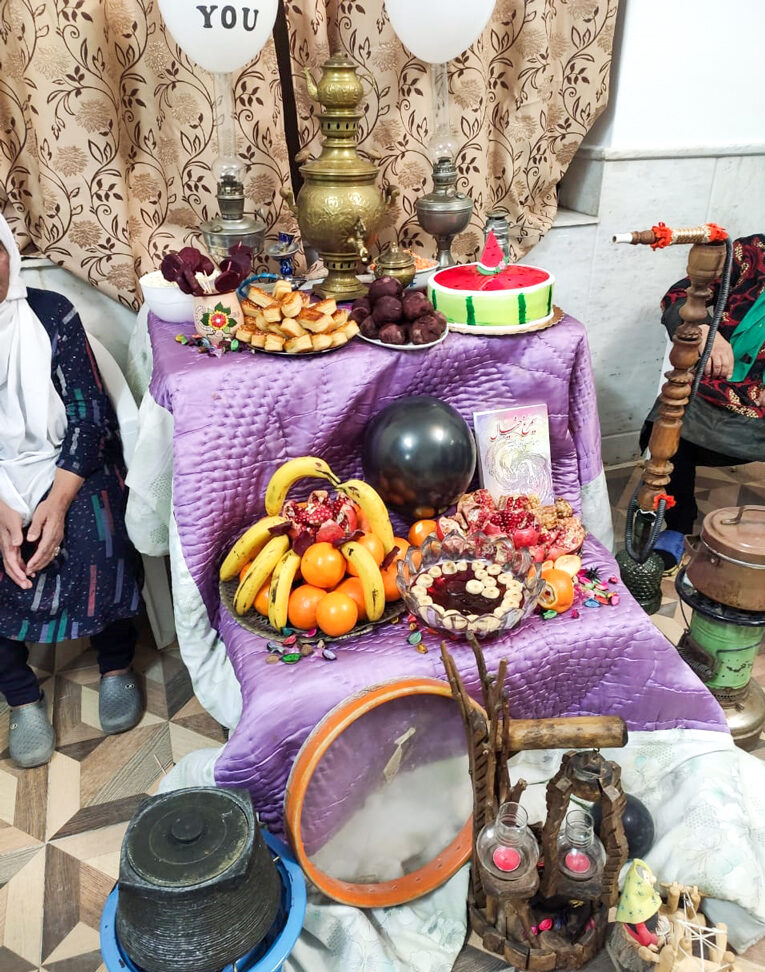 شب یلدا سالمندان